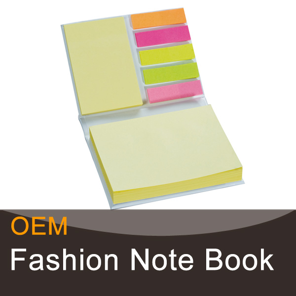 Newest hard cover sticky note pad
