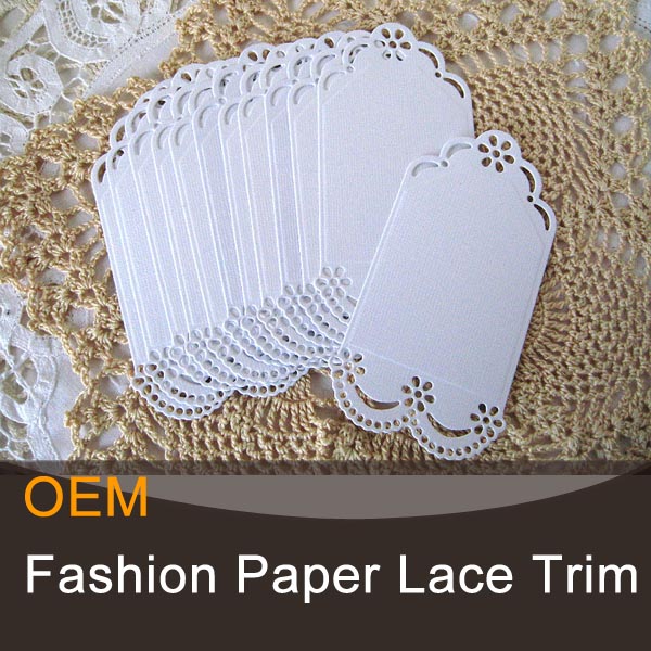 Customer design lace paper plates