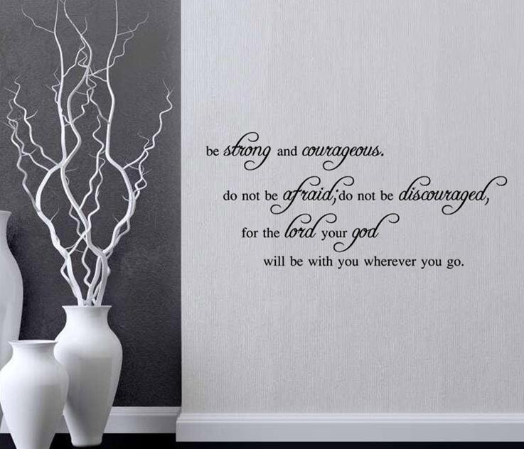 English poetry decorative wall stickers